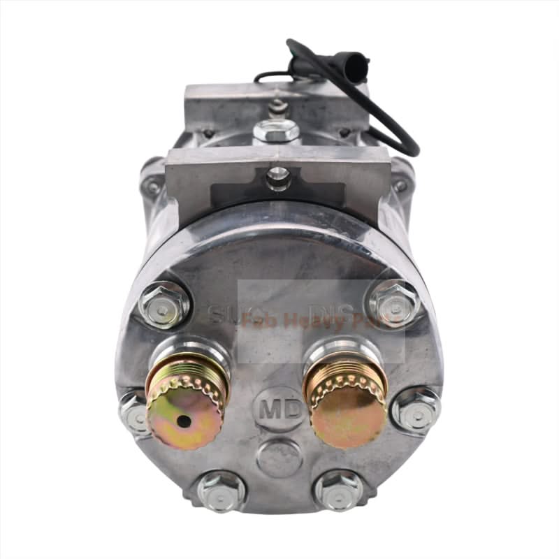 Air Conditioning Compressor 8500795 Fit for Case Wheel Loader 621E 621F 621G 721D 721E 721F 721G - Fab Heavy Parts