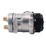 Air Conditioning Compressor 8500795 Fit for Case Wheel Loader 621E 621F 621G 721D 721E 721F 721G - Fab Heavy Parts