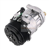 Air Conditioning Compressor 8500795 Fit for Case Wheel Loader 621E 621F 621G 721D 721E 721F 721G - Fab Heavy Parts