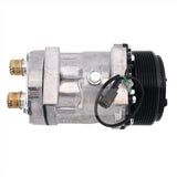 Air Conditioning Compressor 8500795 Fit for Case Wheel Loader 621E 621F 621G 721D 721E 721F 721G - Fab Heavy Parts