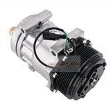 Air Conditioning Compressor 8500795 Fit for Case Wheel Loader 621E 621F 621G 721D 721E 721F 721G - Fab Heavy Parts