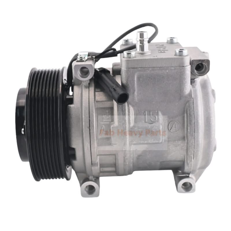 Air Conditioning Compressor AL176858 Fits for John Deere Skid Steer Loader 326D 323D 320D 319D 318D - Fab Heavy Parts