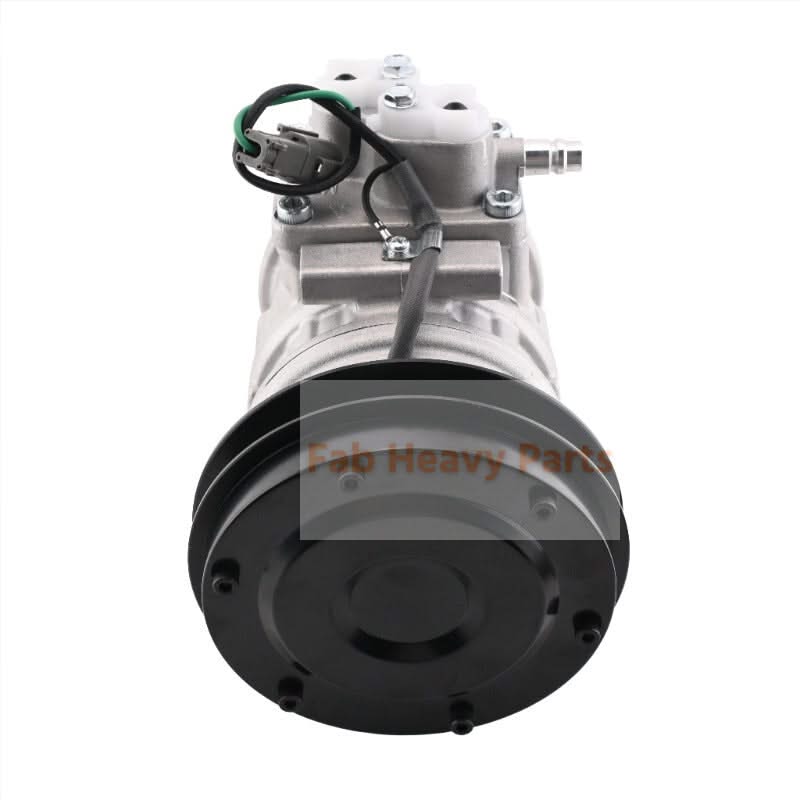 Air Conditioning Compressor ND4472000246 Fit for Komatsu Bulldozer D155A - 5 D155AX - 5 D275A - 5 D275AX - 5 D375A - 5D - Fab Heavy Parts