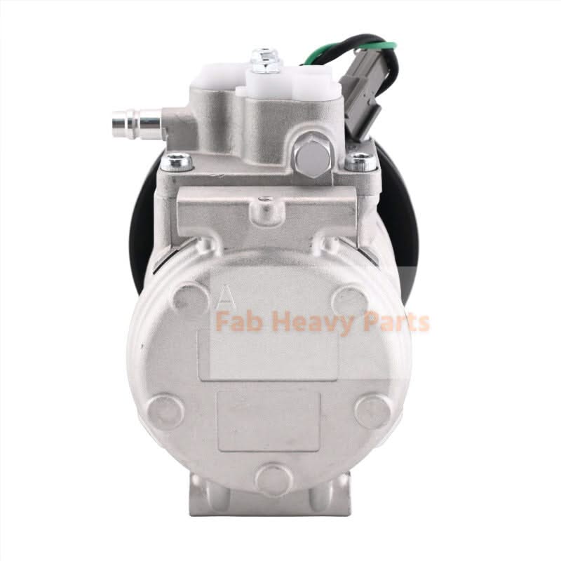 Air Conditioning Compressor ND4472000246 Fit for Komatsu Bulldozer D155A - 5 D155AX - 5 D275A - 5 D275AX - 5 D375A - 5D - Fab Heavy Parts