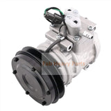 Air Conditioning Compressor ND4472000246 Fit for Komatsu Bulldozer D155A - 5 D155AX - 5 D275A - 5 D275AX - 5 D375A - 5D - Fab Heavy Parts