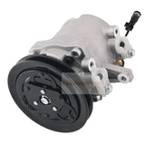 Air Conditioning Compressor T2055 - 72210 T205572210 Fits for Kubota Excavator KX080 - 3 KX121 - 3 KX161 - 3 U45 - 3 U50 - 3 - Fab Heavy Parts