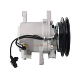 Air Conditioning Compressor T2055 - 72210 T205572210 Fits for Kubota Excavator KX080 - 3 KX121 - 3 KX161 - 3 U45 - 3 U50 - 3 - Fab Heavy Parts