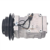 Air Conditioning Compressor TY6784 SE501468 Fits for John Deere 300D 410D 755D 544G 670C - Fab Heavy Parts