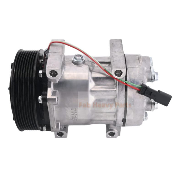 Air Conditioning Compressor VOE11412631 Fit for Volvo Excavator EC330 EC360 EC460 EC700 - Fab Heavy Parts