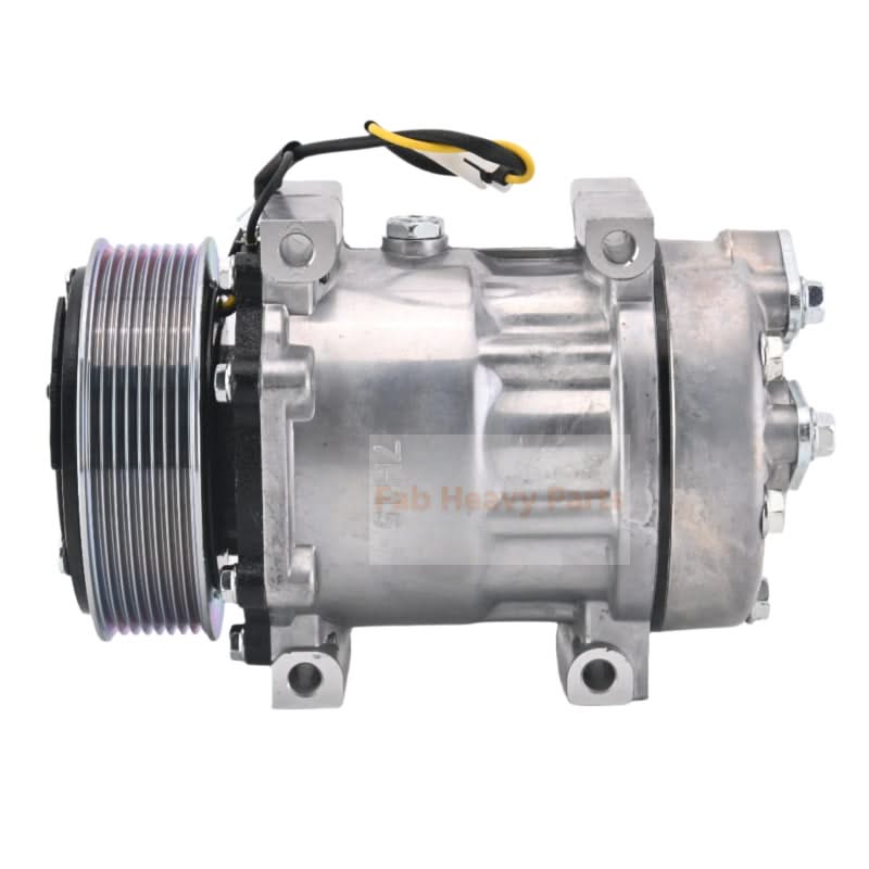 Air Conditioning Compressor VOE15082727 Fit for Volvo Wheel Loader L110 L120 L150 L180 L220 L250 L350 - Fab Heavy Parts