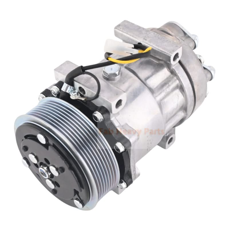 Air Conditioning Compressor VOE15082727 Fit for Volvo Wheel Loader L110 L120 L150 L180 L220 L250 L350 - Fab Heavy Parts