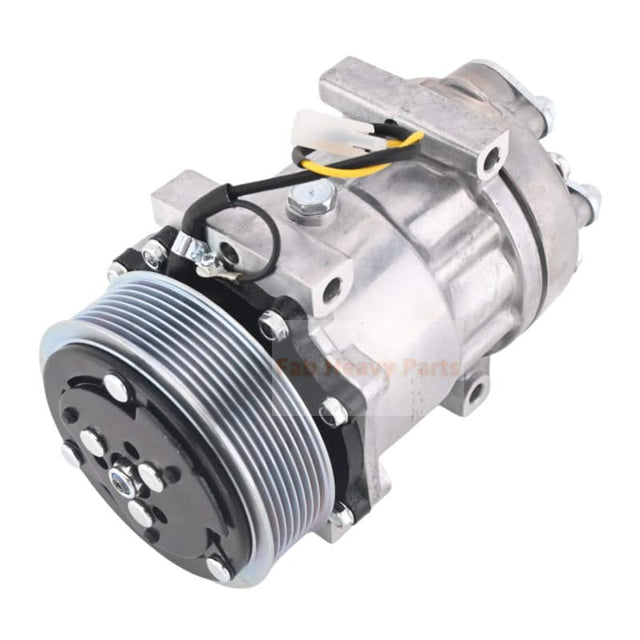 Air Conditioning Compressor VOE15082727 Fit for Volvo Wheel Loader L110 L120 L150 L180 L220 L250 L350 - Fab Heavy Parts