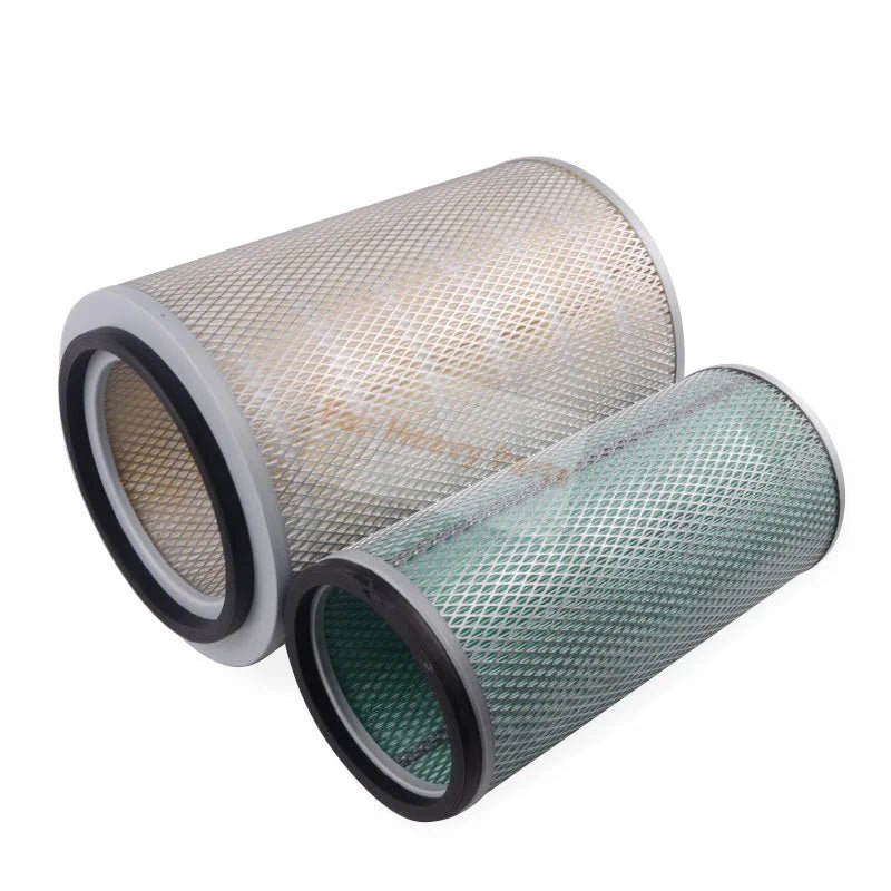 Air Filter 4147010 and 4147011 for Hitachi Excavator EX220 EX270 KH150 - 3 UH103 UH123 - Fab Heavy Parts