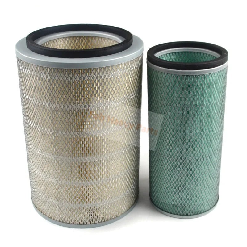 Air Filter 4147010 and 4147011 for Hitachi Excavator EX220 EX270 KH150 - 3 UH103 UH123 - Fab Heavy Parts