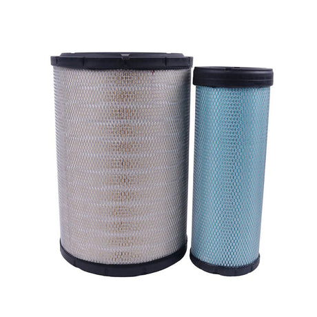 Air Filter Kit 84165239 LP532503 for New Holland Excavator E385B E385C - Fab Heavy Parts