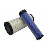 Air Filter Kit AT178516 AT178517 Fits for John Deere Engine 4045 6068 Excavator E210 E230 E240 E260 E260LC - Fab Heavy Parts