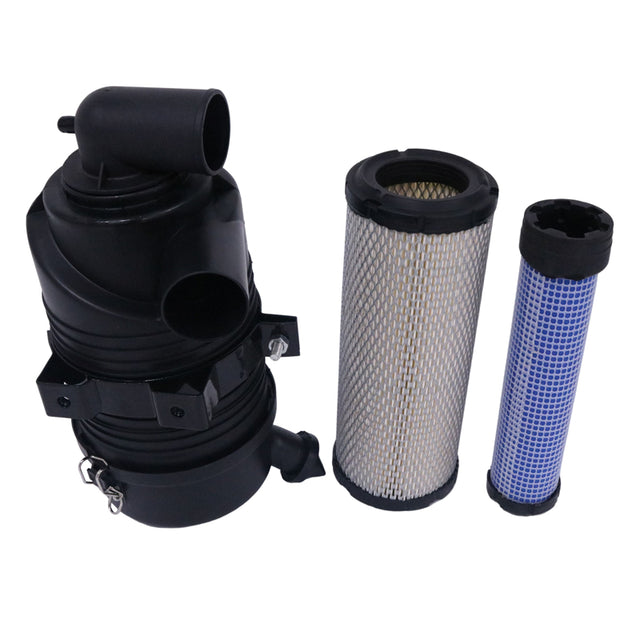 Kit filtro aria MIA11921 e gruppo alloggiamento MIA11256 per motore Kawasaki FX751V-BS04 Adatto per tosaerba John Deere Zero Turn