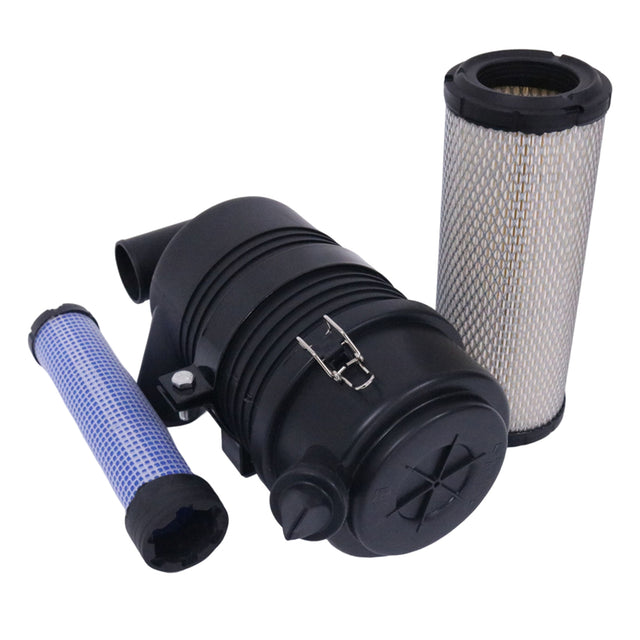 Kit filtro aria MIA11921 e gruppo alloggiamento MIA11256 per motore Kawasaki FX751V-BS04 Adatto per tosaerba John Deere Zero Turn