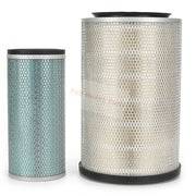 Air Filter Kit YA00007606 YA00007394 for Hitachi Excavator ZX200