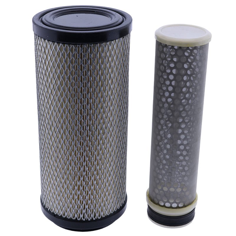 Air Filter Set TC020 - 16320 & T0270 - 93220 for Kubota Engine D1105 D1703 D1503 Excavator KX71 - 3 KX91 - 3 U35 Utility Vehicle RTV1140CPX RTV1140CPXR - Fab Heavy Parts