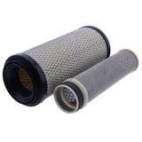 Air Filter Set TC020 - 16320 & T0270 - 93220 for Kubota Engine D1105 D1703 D1503 Excavator KX71 - 3 KX91 - 3 U35 Utility Vehicle RTV1140CPX RTV1140CPXR - Fab Heavy Parts
