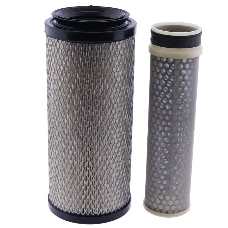 Air Filter Set TC020 - 16320 & T0270 - 93220 for Kubota Engine D1105 D1703 D1503 Excavator KX71 - 3 KX91 - 3 U35 Utility Vehicle RTV1140CPX RTV1140CPXR - Fab Heavy Parts