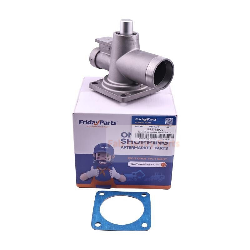 Air Intake Valve Assembly 1622353900 1613900800 1622351380 1613900802 for Atlas Copco GA22 Suction Valve - Fab Heavy Parts