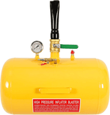 Air Tire Bead Seater 5 Gal / 18.9 L Heavy Duty Tire Bead Blaster Tool 87 - 116 PSI Operating Pressure Air Trigger Seating Inflator - Yellow - Fab Heavy Parts