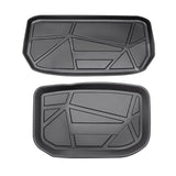 All - Weather TPE Floor Mats 6 PCS Set for Tesla Model Y 2021 - 2022 - Fab Heavy Parts