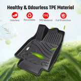 All - Weather TPE Floor Mats 6 PCS Set for Tesla Model Y 2021 - 2022 - Fab Heavy Parts