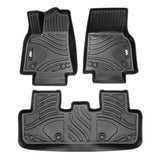 All - Weather TPE Floor Mats 6 PCS Set for Tesla Model Y 2021 - 2022 - Fab Heavy Parts