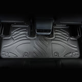 All - Weather TPE Floor Mats 6 PCS Set for Tesla Model Y 2021 - 2022 - Fab Heavy Parts