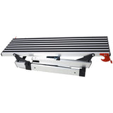 Aluminum Platform Non - Slip Folding Work Bench Drywall Stool Ladder 330lbs Capacity - Fab Heavy Parts