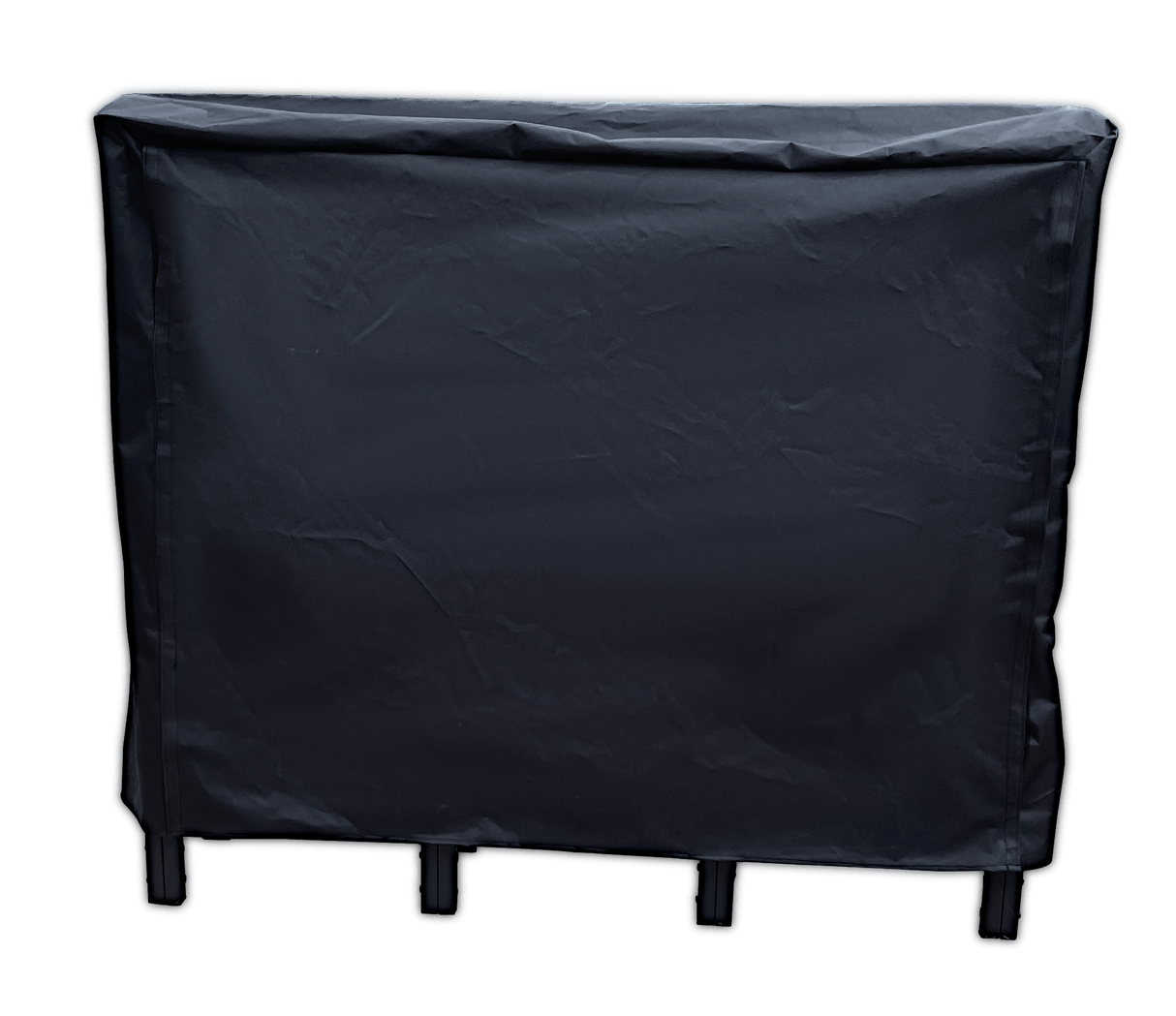 Artibear Firewood Rack Stand 4.1ft Heavy Duty Logs Holder - Matte Black - Fab Heavy Parts