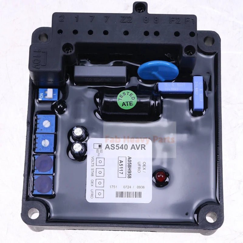 AS540 AVR Fits for Stamford Brushless Generator S0/S1 (7.5KVA - 62.5KVA) A058H958 - Fab Heavy Parts
