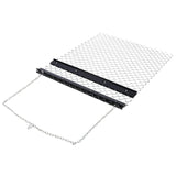 ATV Drag Harrow 3.6'x5' Chain Harrow for Landscape Leveling Sod Prepping UTV Tractor Attachment Seed Harrow for Gravel Driveway, Field, Yard, Farm, Garden - Black - Fab Heavy Parts