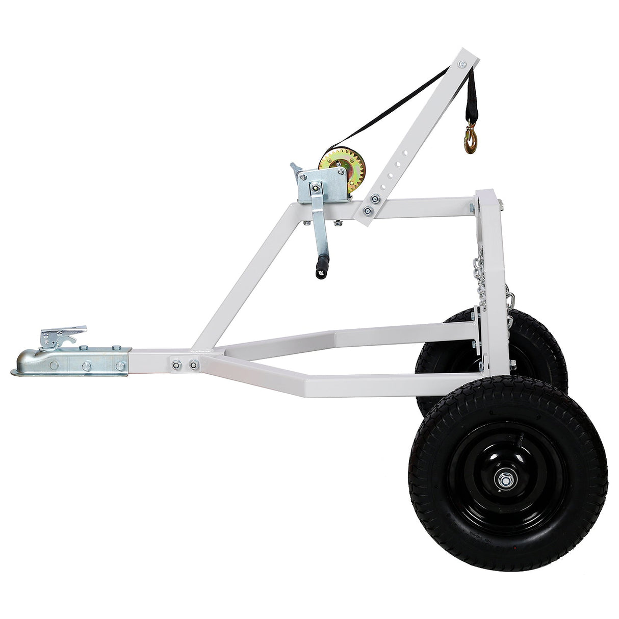 ATV Log Skidding Arch 1000 - Lb. Capacity 16.5in Penumatic Tire - Fab Heavy Parts