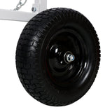 ATV Log Skidding Arch 1000 - Lb. Capacity 16.5in Penumatic Tire - Fab Heavy Parts