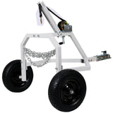 ATV Log Skidding Arch 1000 - Lb. Capacity 16.5in Penumatic Tire - Fab Heavy Parts