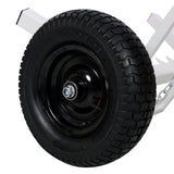ATV Log Skidding Arch and Holder 1,000 - Lb. Capacity 24in Dia. Cream White - Fab Heavy Parts