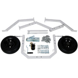 ATV Log Skidding Arch and Holder 1,000 - Lb. Capacity 24in Dia. Cream White - Fab Heavy Parts