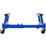 ATV Motorcycle Engine Cradle Dolly 1500lbs - Blue - Fab Heavy Parts