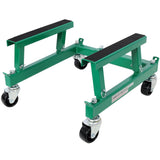 ATV Motorcycle Engine Cradle Dolly 1500lbs Capacity - Green - Fab Heavy Parts