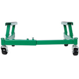 ATV Motorcycle Engine Cradle Dolly 1500lbs Capacity - Green - Fab Heavy Parts