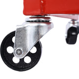 ATV Motorcycle Engine Cradle Dolly 1500lbs - Red - Fab Heavy Parts