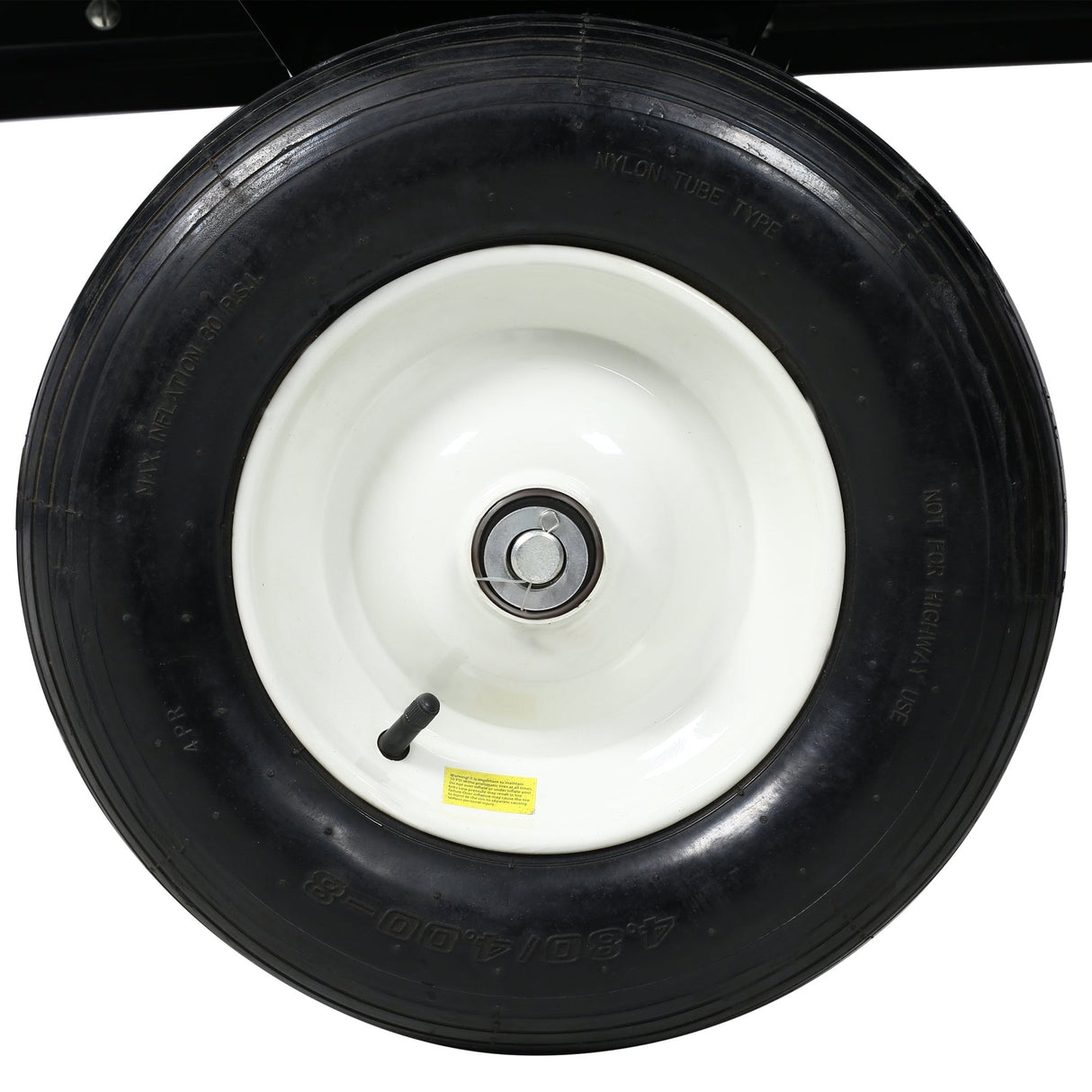 ATV Trailer Steel Dump Cart 750lbs 22 Cubic Feet with Heavy Duty Tow Behind Carts and Removable Sides - Fab Heavy Parts