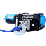 ATV/UTV 12 V 3500LBS Electric Winch with Steel Cable Wire and Wireless Remote Control Roller Fairlead - Fab Heavy Parts