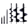 Auger Drill Bit for 3/4' Shaft Auger 6IN+10IN+12IN+Extension Rods - Fab Heavy Parts