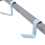 Auto Paint Stand Panel Hood Hanger Spray Rack 360º Rotating - Silver - Fab Heavy Parts