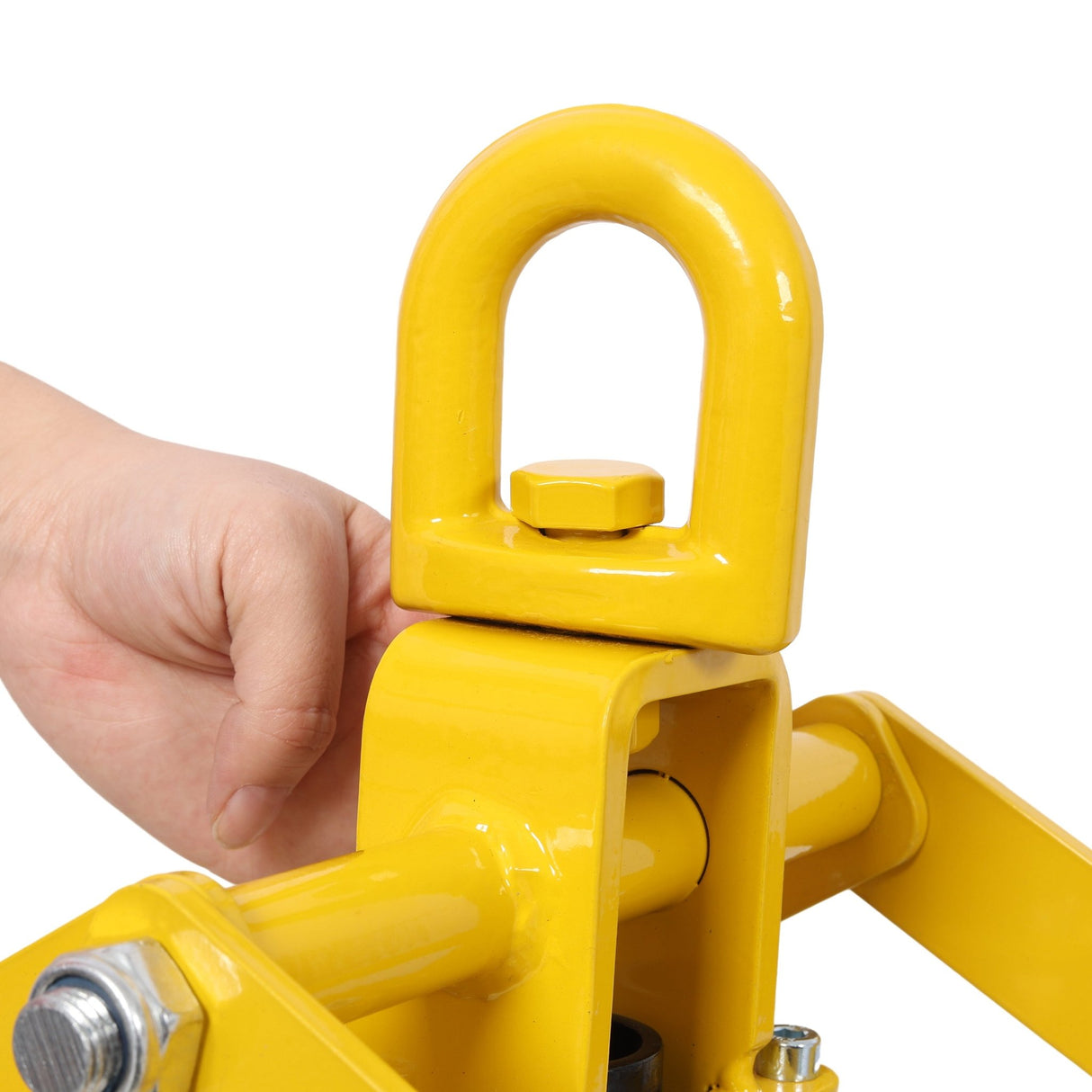 Automatic Grip and Release Log Tongs 360° Swivel Lifting Tongs with 4 Claws 21' Open 3300 LBS Capacity - Fab Heavy Parts